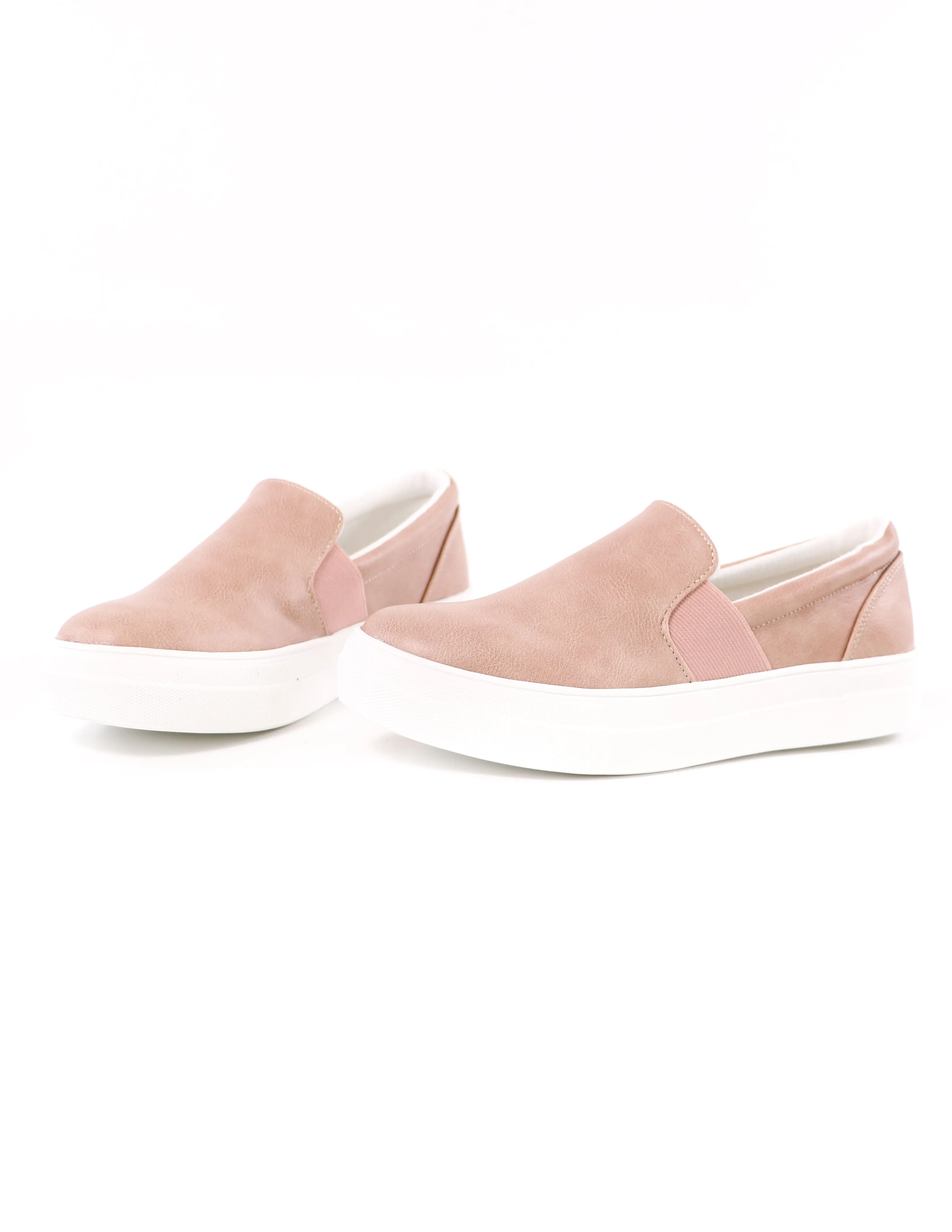 KICKIN' IT SOLE-O SNEAKER - Mauve