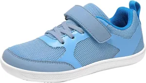 Kids Boys Girls Hiking Shoes Lace-Up Low Top Lightweight Breathable Athletic Sneakers Non-Slip Sole Sports Shoes
