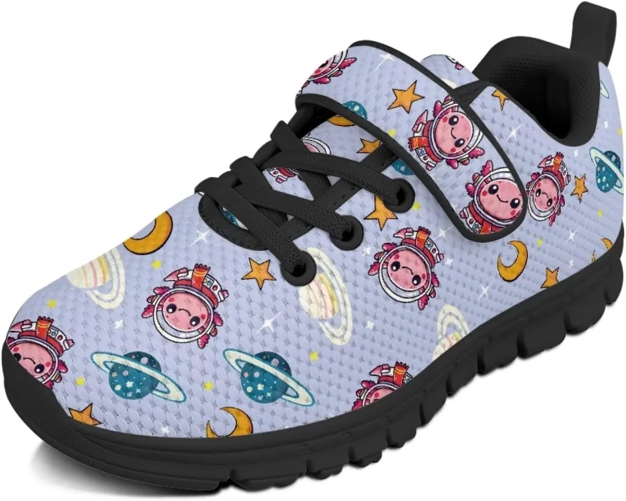 Kids Sneakers Comfy Zero-Drop Healthy Sole Sneakers Strap Athletic Walking Shoes Lightweight Minimalist Sneakers