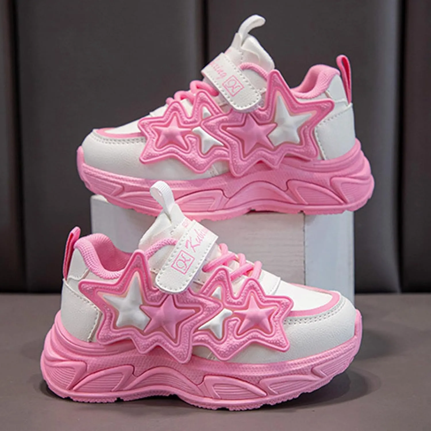 Kids Sneakers Tennis Shoes for Boys Girls Sneakers Cute Pattern Walking Shoes Breathable Shoe Toddler Little Big Kids