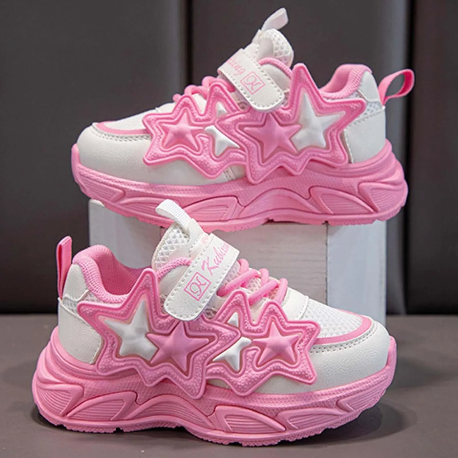 Kids Sneakers Tennis Shoes for Boys Girls Sneakers Cute Pattern Walking Shoes Comfortable Sports Shoes Toddler Kids