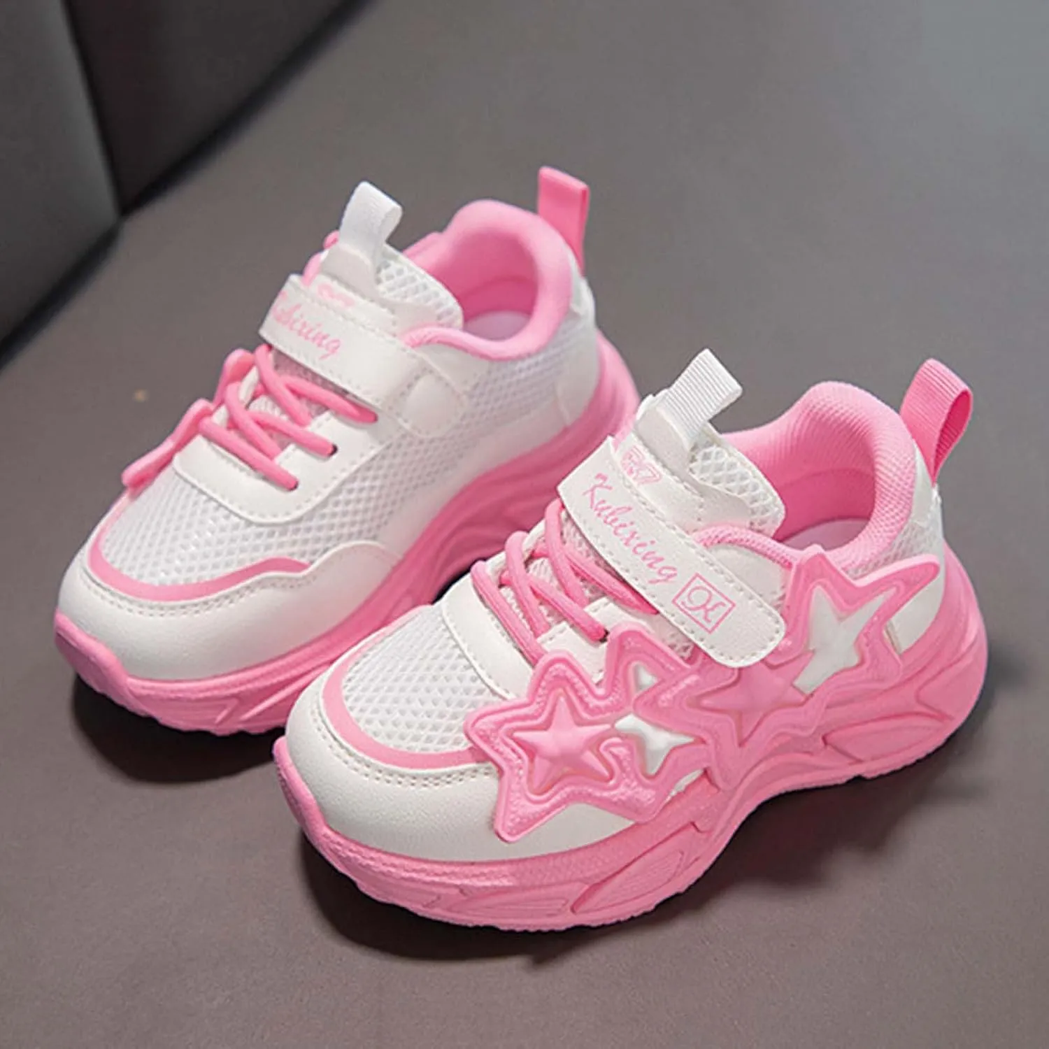 Kids Sneakers Tennis Shoes for Boys Girls Sneakers Cute Pattern Walking Shoes Comfortable Sports Shoes Toddler Kids