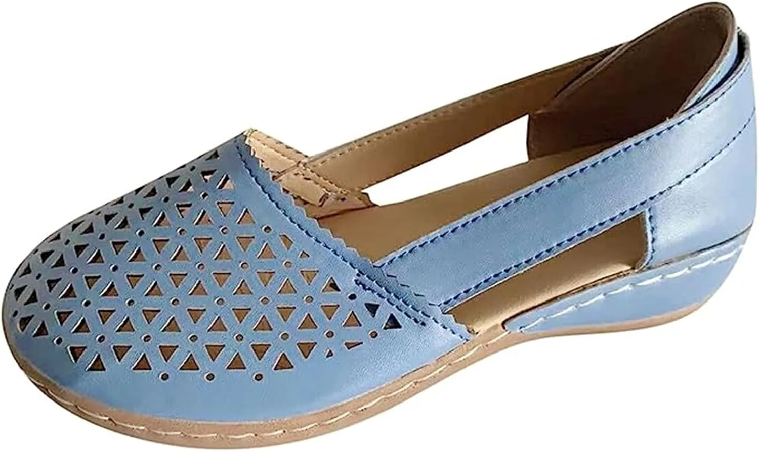 Ladmiple Shoes For Women Sneakers Trendy Fashion Slip On Low Top Walking Shoes Dressy Casual Summer Flats Canvas Loafers