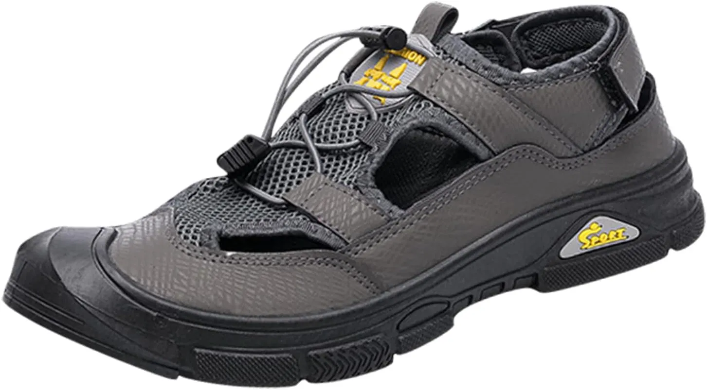 Men's Hiking Sandals Men's Athletic Outdoor Sandals Athletic Outdoor Sandals for Summer Beach Trail Walking
