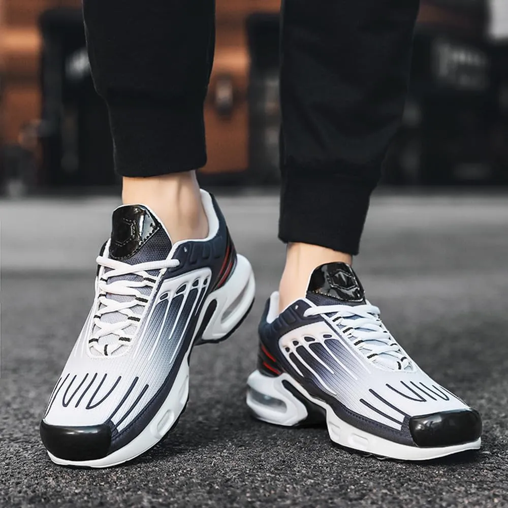 Mens Running Shoes Air Cushion Fashion Sneakers Casual Tennis Walking Athletic Sport Shoes for Men