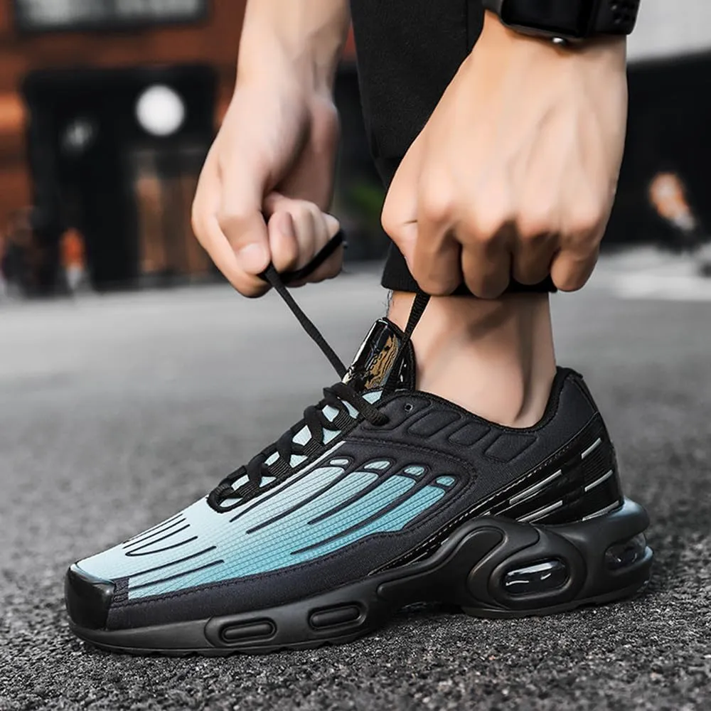 Mens Running Shoes Air Cushion Fashion Sneakers Casual Tennis Walking Athletic Sport Shoes for Men