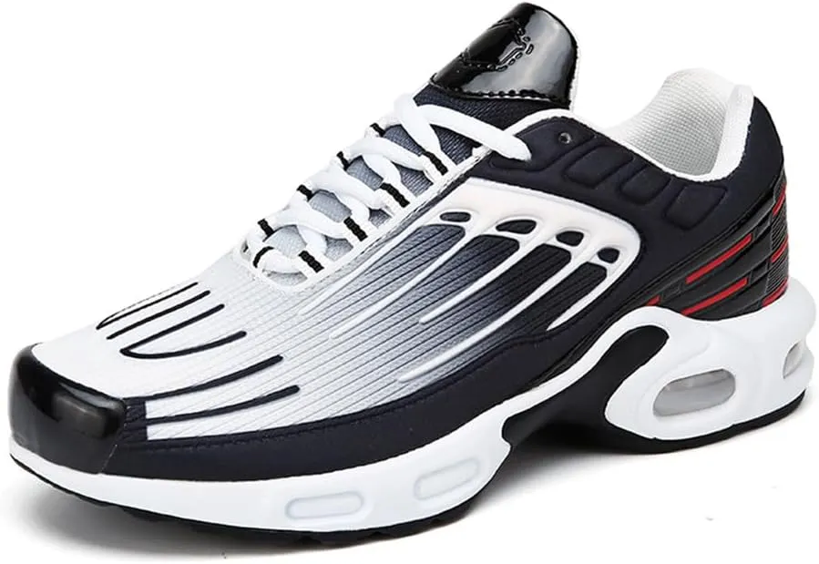 Mens Running Shoes Air Cushion Fashion Sneakers Casual Tennis Walking Athletic Sport Shoes for Men