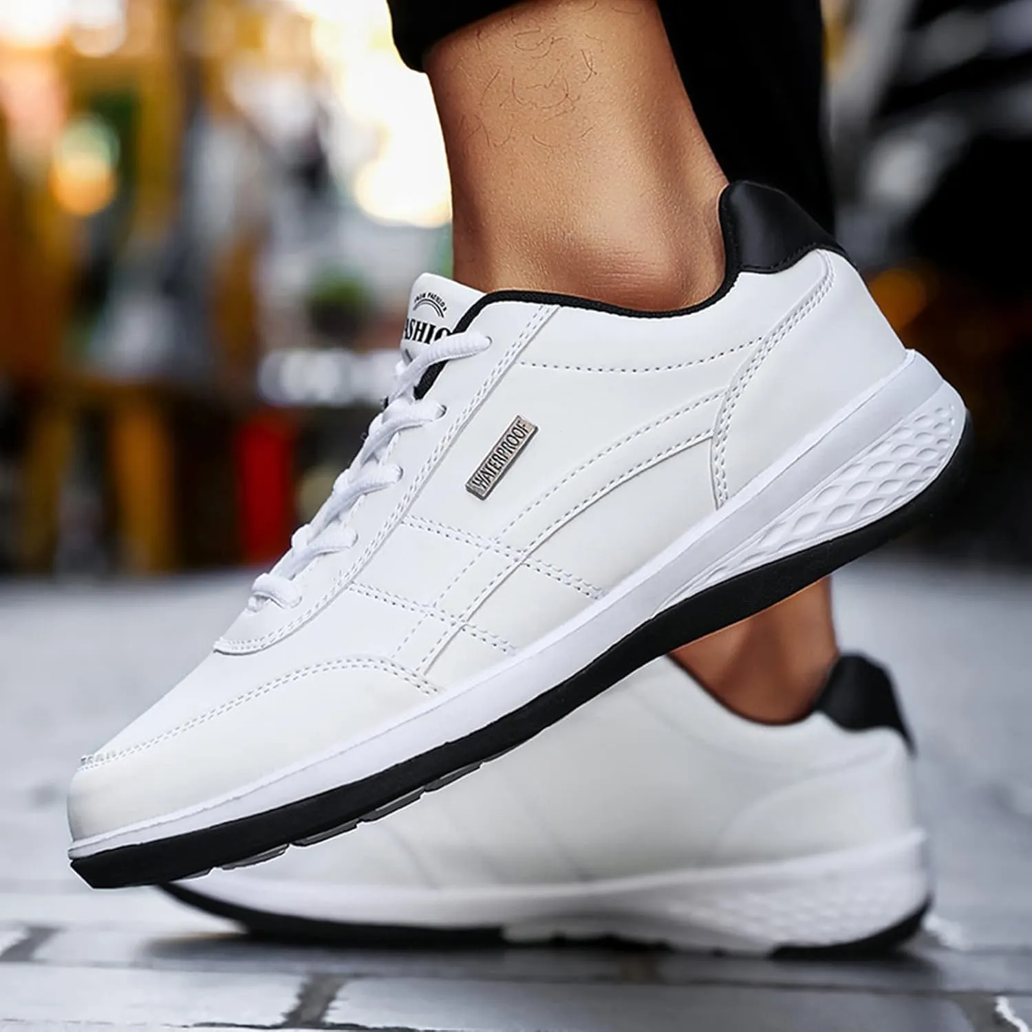 Men's Running Shoes Comfortable Walking Sneakers Workout Shoes Gym Tennis Shoes For Athletic Jogging