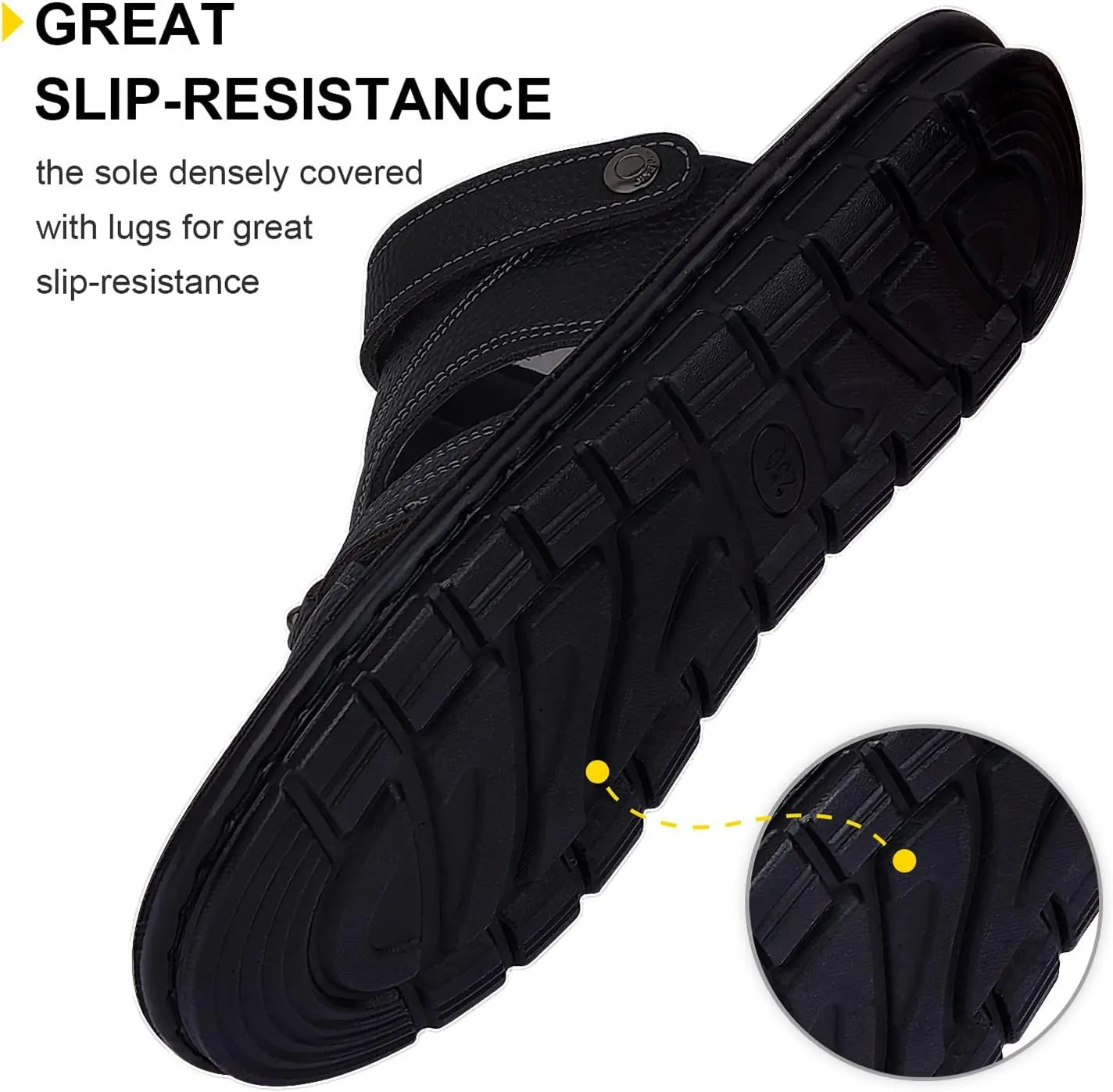 Men's Sandals Men's Athletic Outdoor Sandals Slides Athletic Outdoor Sandals for Summer Beach Trail Walking