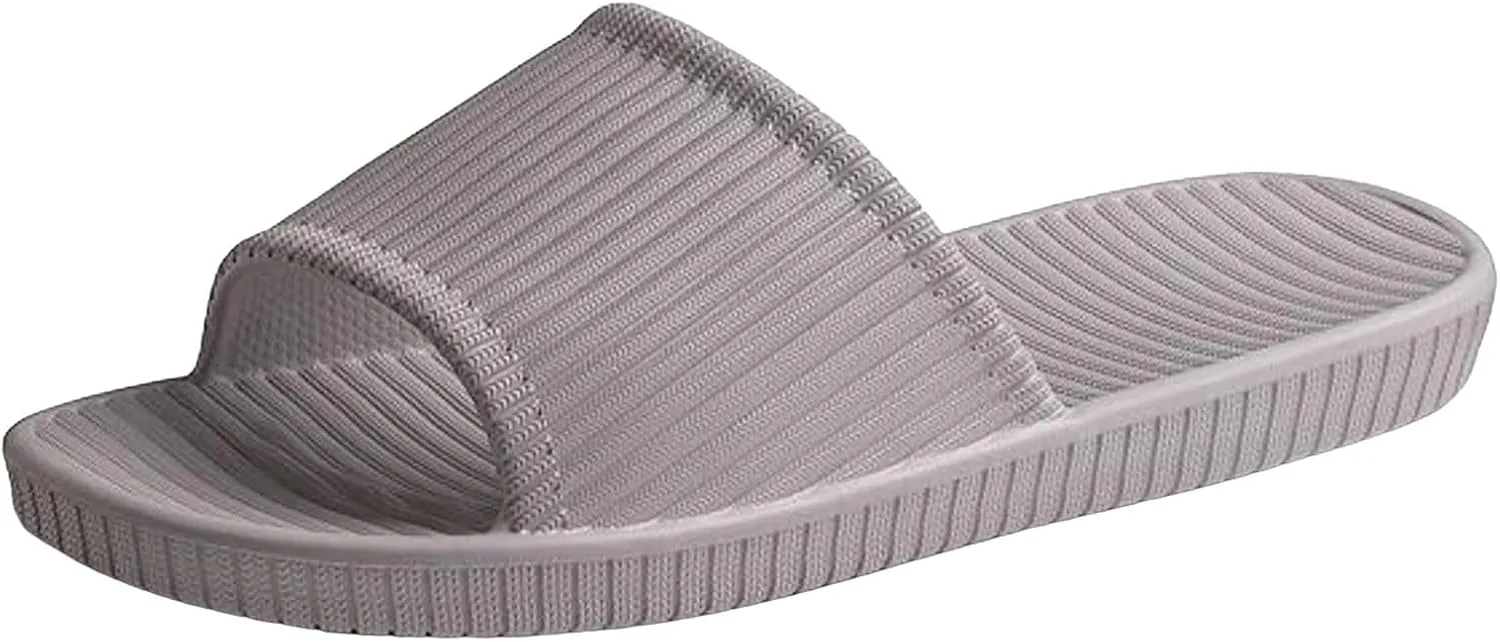 Mens Shower Shoes Womens Slides Cloud Slippers for Men Shower Shoes Women Public Ultimate Comfort Bathroom Slippers