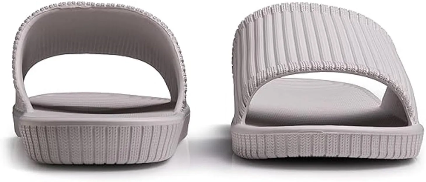 Mens Shower Shoes Womens Slides Cloud Slippers for Men Shower Shoes Women Public Ultimate Comfort Bathroom Slippers