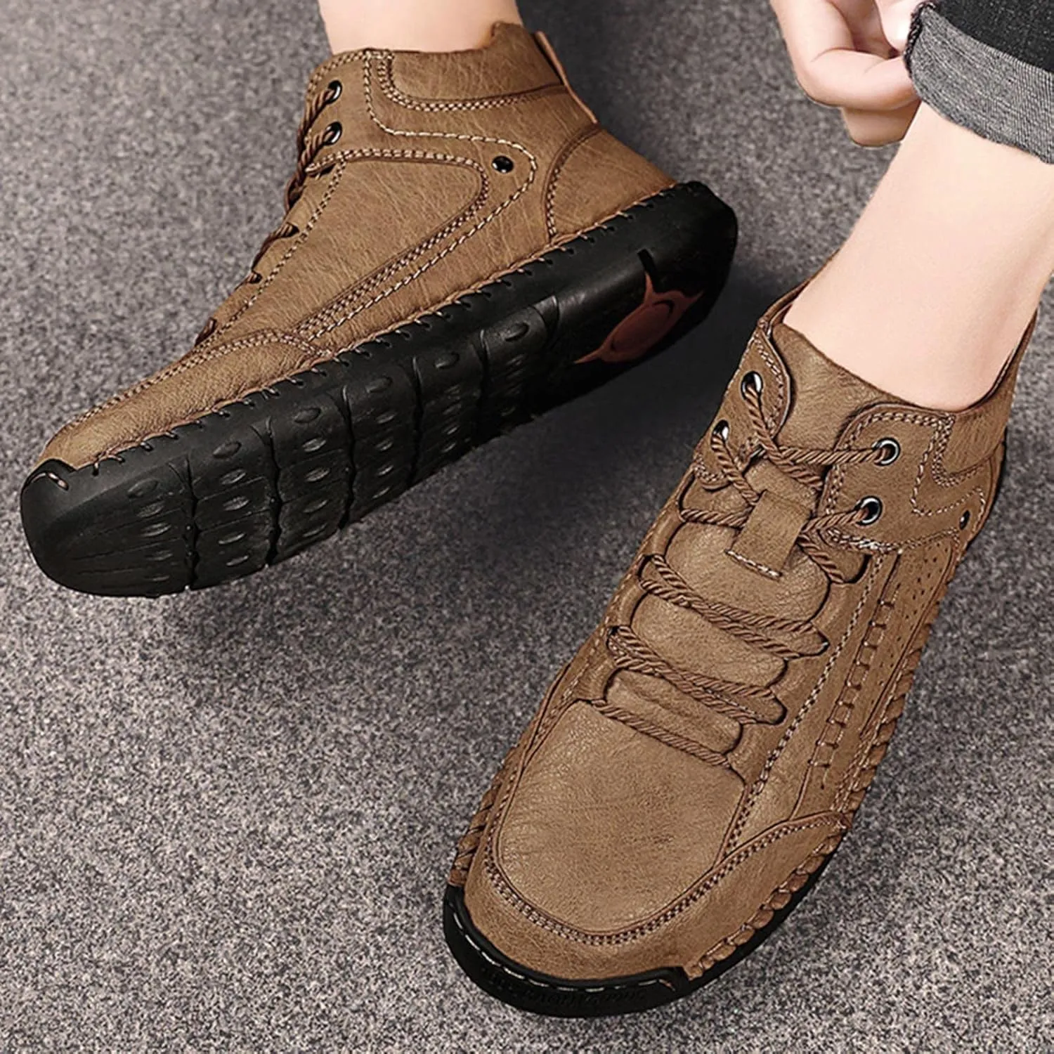 Mens Slip on Sneakers Basketball Men Casual Shoes Hands Free Mens Gym Shoes Casual Shoe Fashion Sneaker New Running