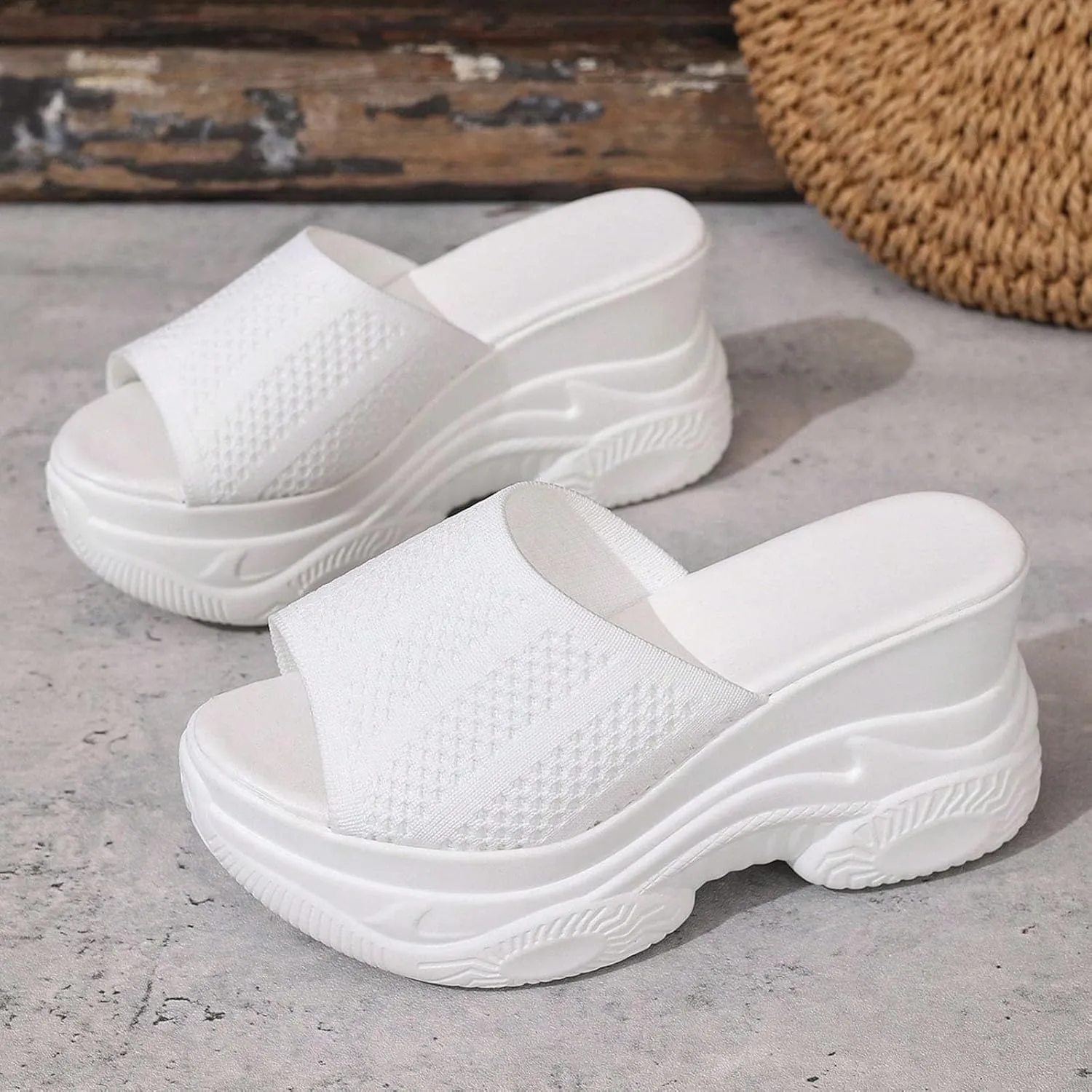 Mesh Walking Sandals with Arch Support Women 2025,Comfortable Hiking Sneakers with Orthotic,Outdoor Athletic Platform Sandalias Mujer Casual Open Toe Sport Sandals Summer Beach Shoe
