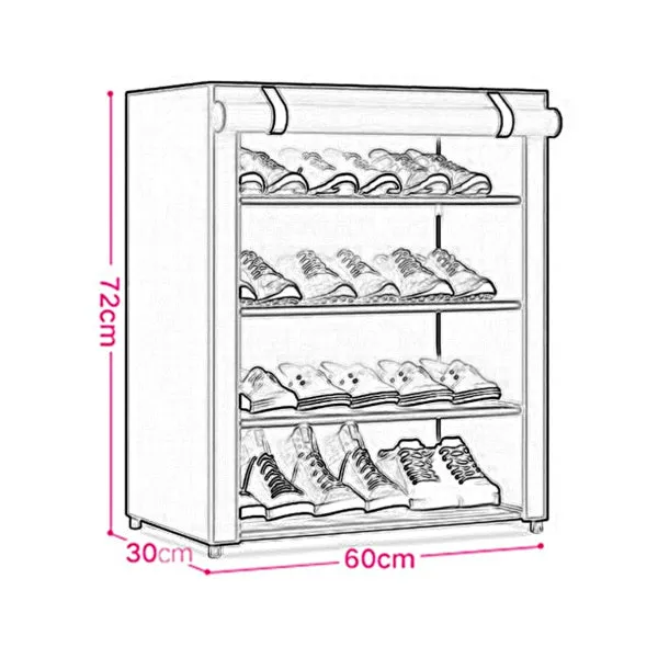Non-Woven Fabric Shoes Rack