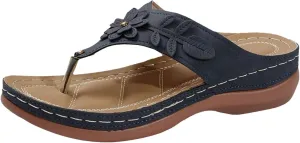 Orthopedic Sandals for Women Arch Support Walking Sandals Comfortable Wedge Sandals Flip Flops Thong Summer Sandals