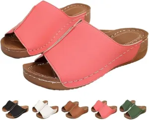 Orthopedic Sandals for Women Dressy Damping Sole Upgradation Stretch Summer Sandals Arch Support Walking Sandals