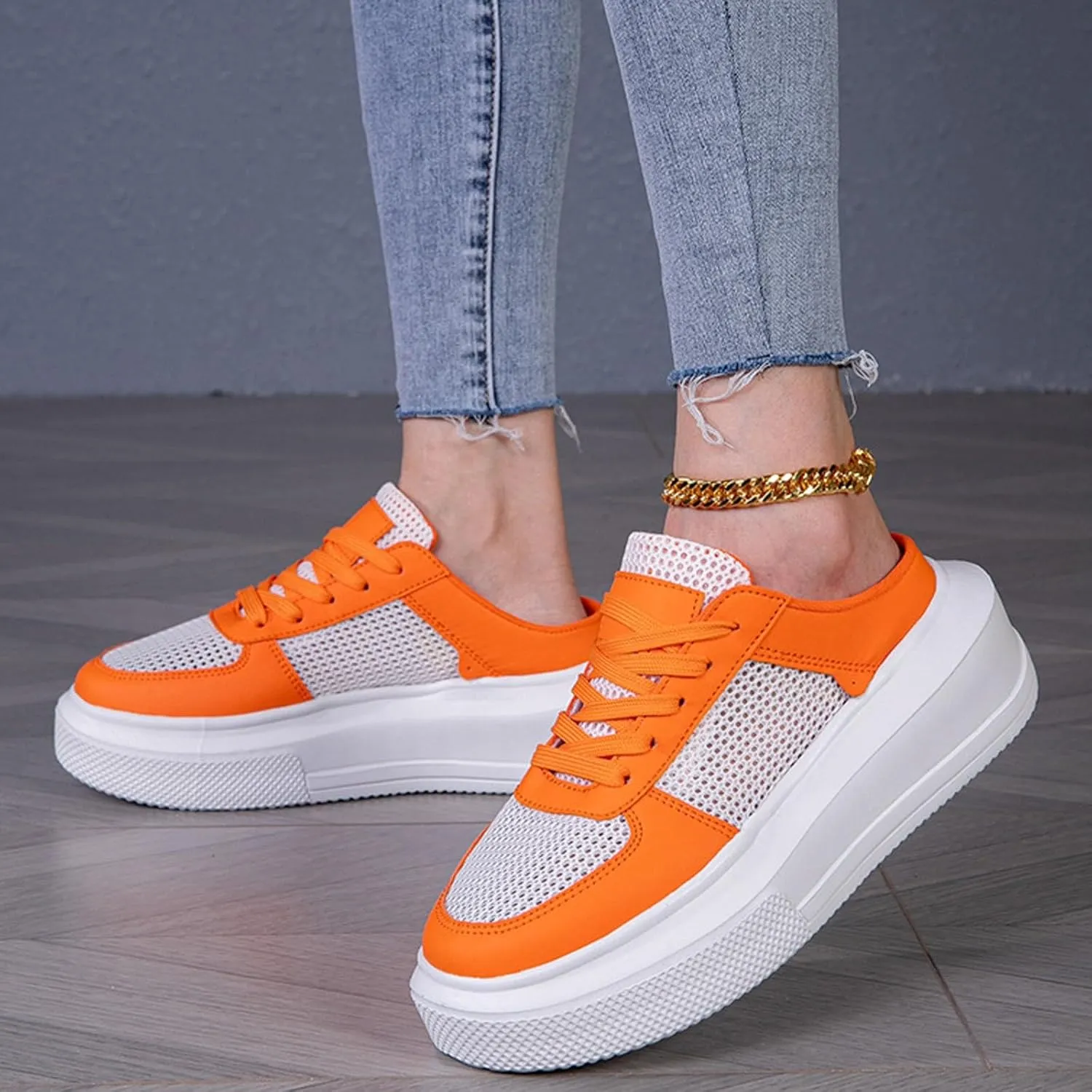 Orthopedic Shoes for Women Soft Cushion Casual Orthopedic Sandals Slip On Breathable Orthopedic Slippers for Women