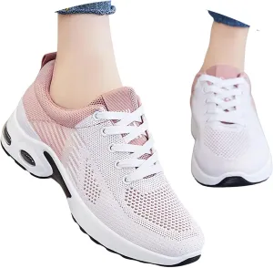 Orthopedic Sneakers for Women 2025 Womens Orthotic Stylish Walking Shoes Running Shoe Non Slip Walk Sneaker Mesh Air Cushion Sneakers for Gym Workout Sports