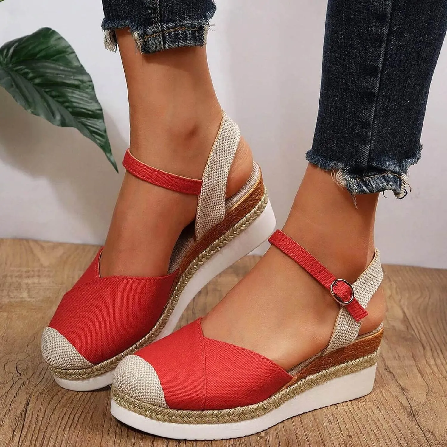 Platform Sandals Open Toe Flatform Wedge Casual Sandal Womens Silver Wedges Open Toe Wedge Sandals for Women
