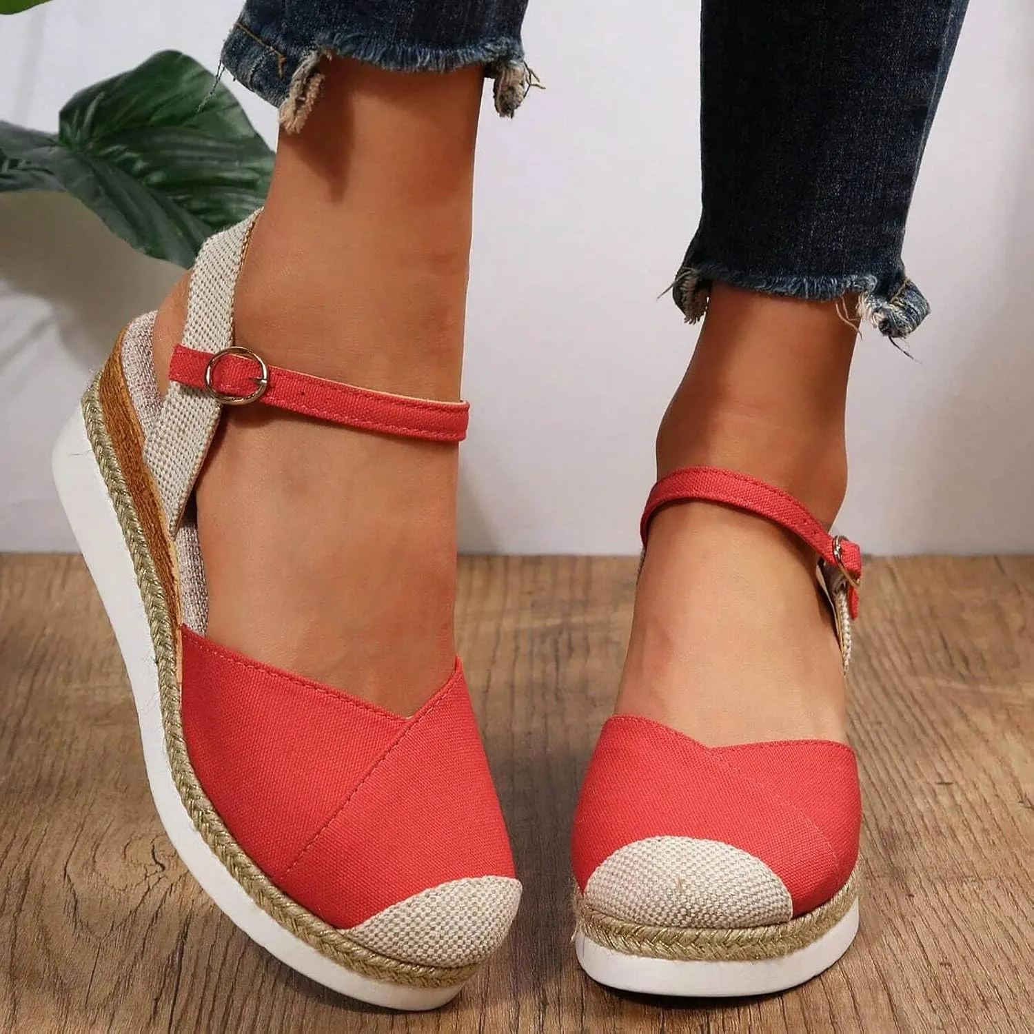 Platform Sandals Open Toe Flatform Wedge Casual Sandal Womens Silver Wedges Open Toe Wedge Sandals for Women