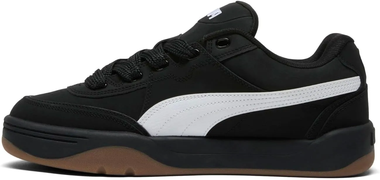 Puma Mens Park Lifestyle Sk8 Buck LFS Black Skate Inspired Sneakers Shoes 9.5