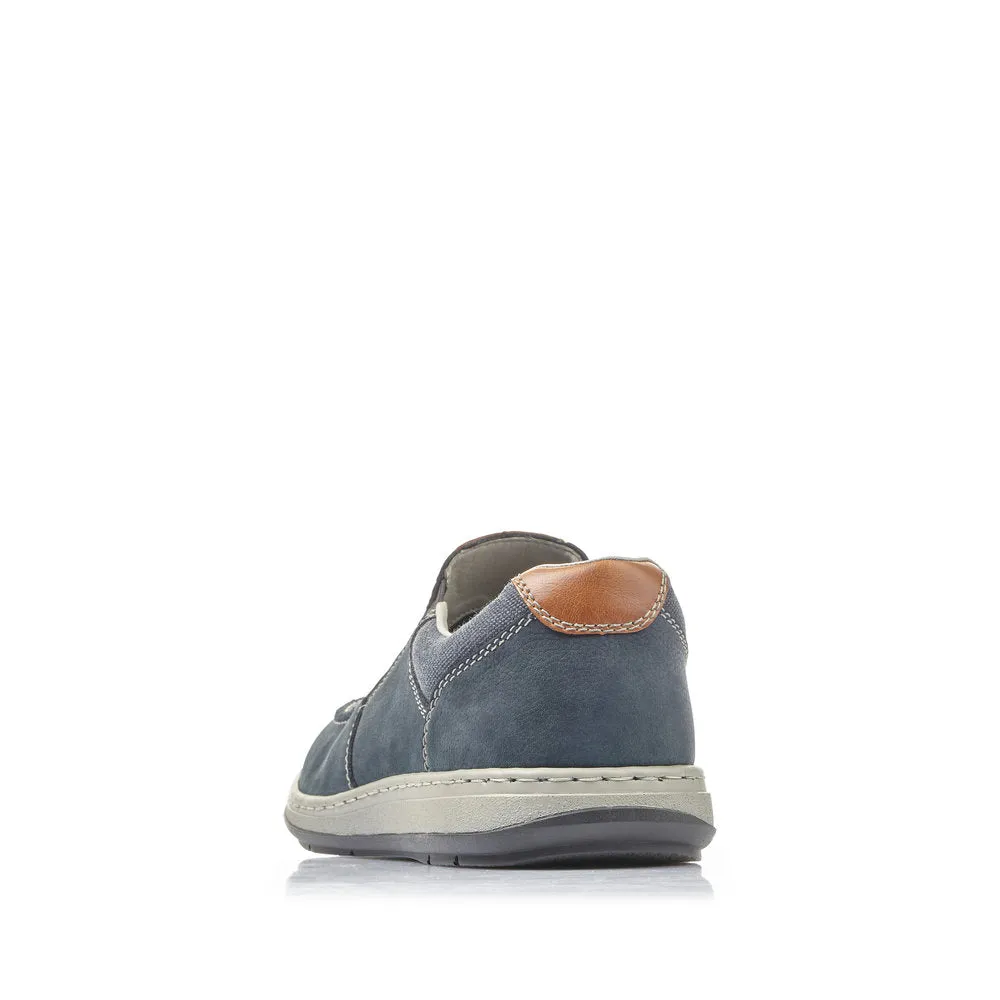Rieker Mens Wide Fit Slip On  Shoe