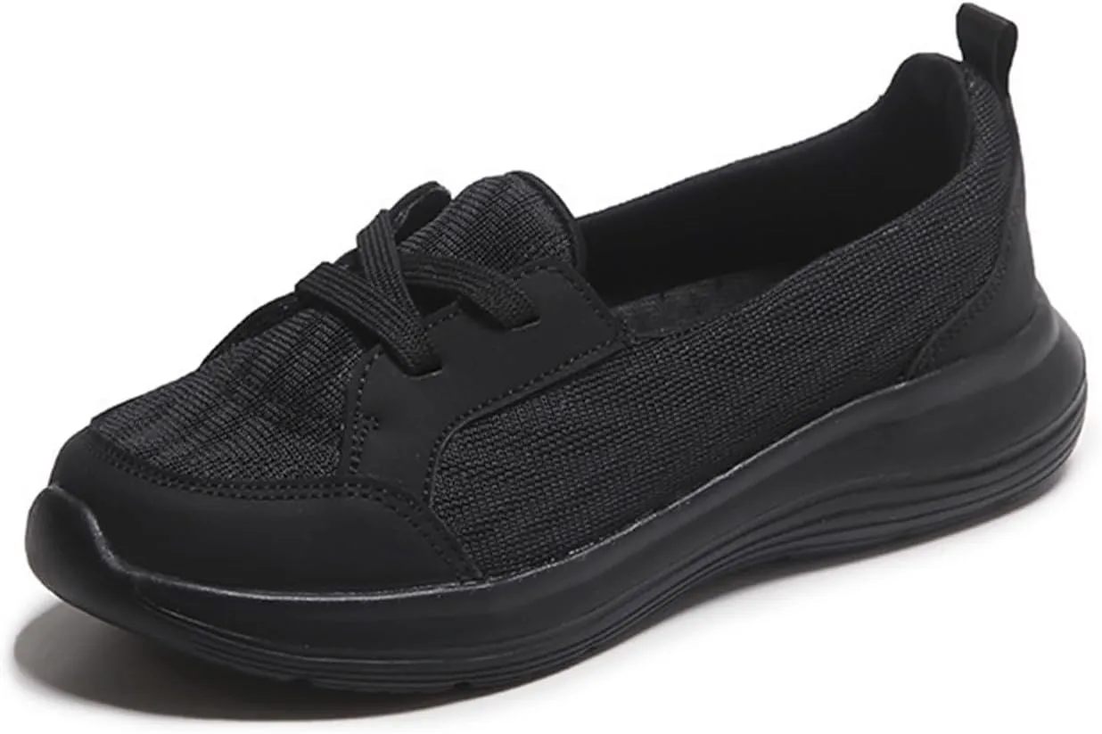 Running Shoes for Women Boots Casual Shoes Slip On White Platform Sneakers Sneakers Walking Memory Foam Athletic Black Tennis Shoe White Loafers