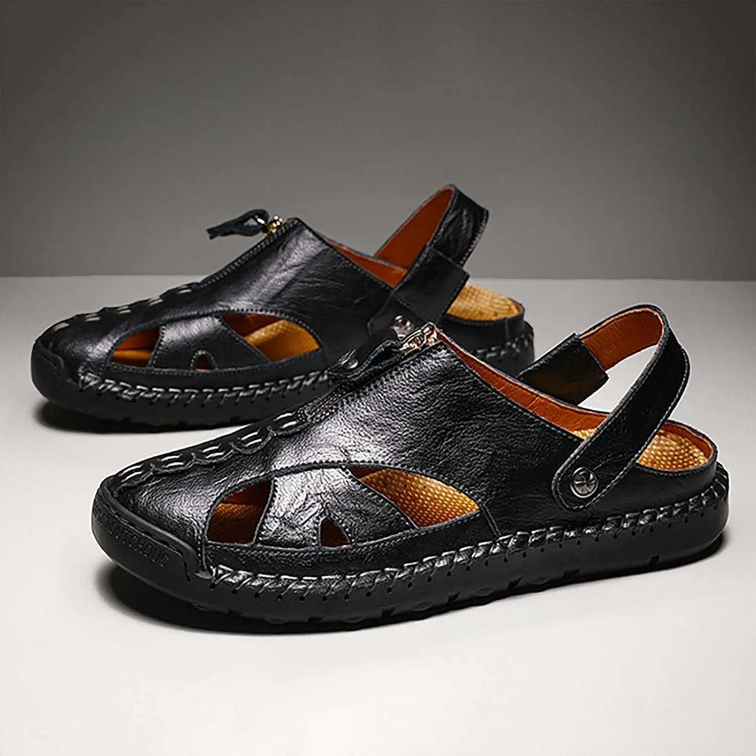 Sandals for Men Men's Athletic Outdoor Sandals Slides Athletic Outdoor Sandals for Summer Beach Trail Walking