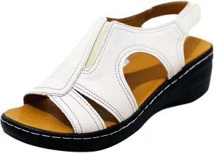 Sandals For Women Casual Roman Shoes Mouth Wedge Sandals Beaded for Women Flat Women's Cork Slide Shoes