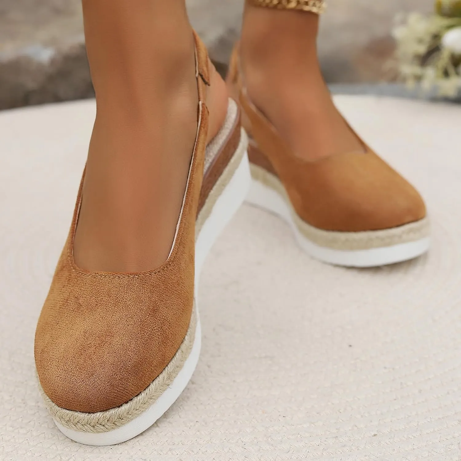 Sandals for Women Women Open Toe Flatform Fashion Sandals Summer Shoes Women's Classic Wedge Heels Sandals