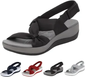 Sandals Women Comfortable Orthotic Sport Slippers with Ankle Strap Wide Width Arch Support Shoes Walking Beach Sandals