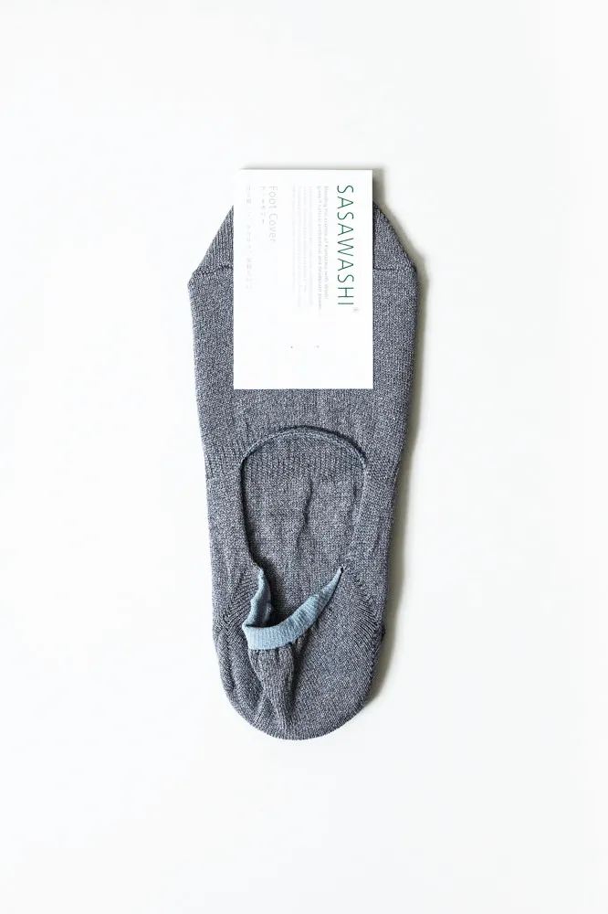 Sasawashi No-Show Socks - Grey