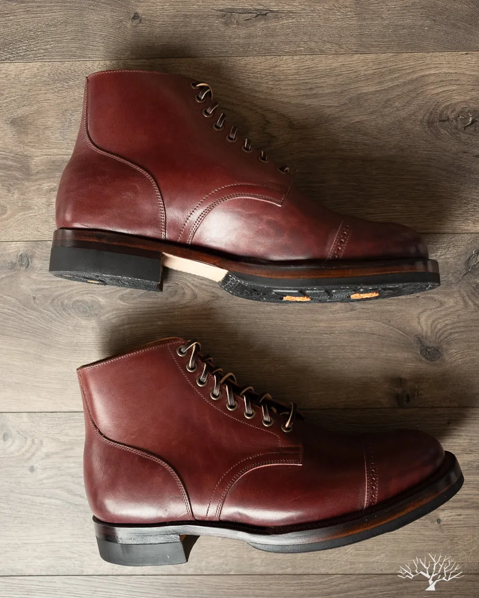 Service Boot - Burgundy Lucida Horsebutt - 2030