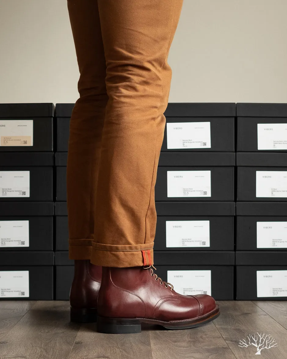 Service Boot - Burgundy Lucida Horsebutt - 2030