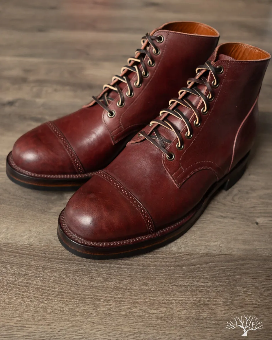Service Boot - Burgundy Lucida Horsebutt - 2030