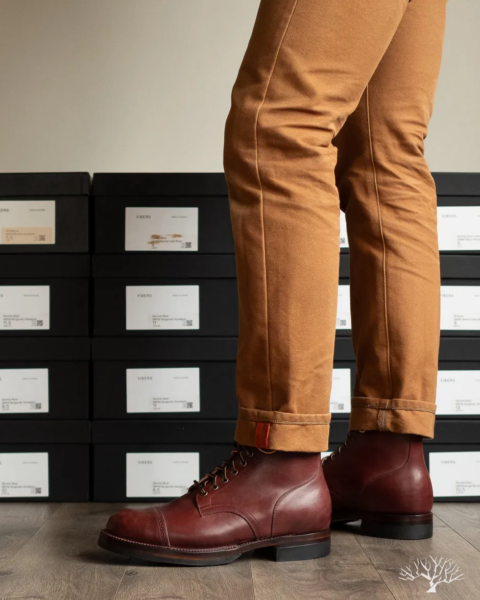 Service Boot - Burgundy Lucida Horsebutt - 2030