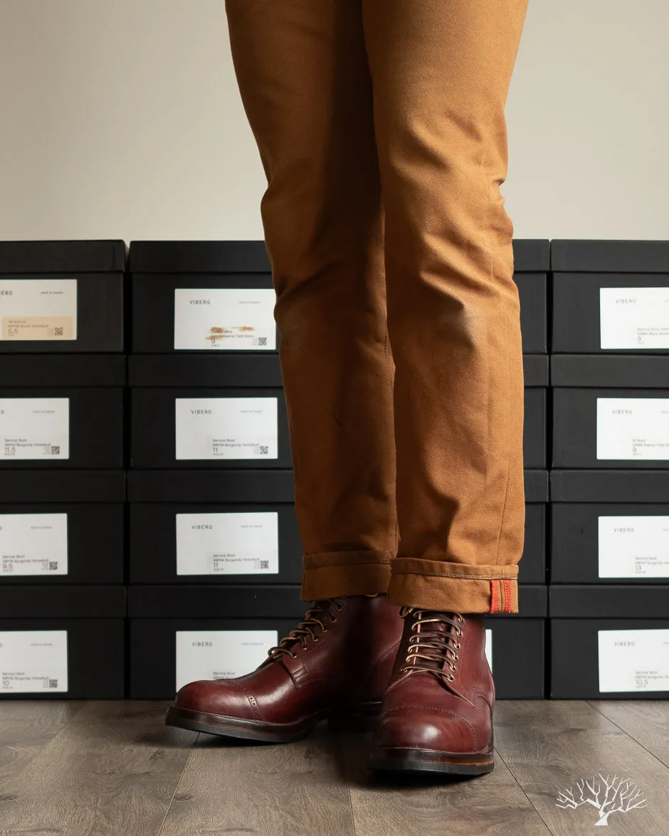 Service Boot - Burgundy Lucida Horsebutt - 2030