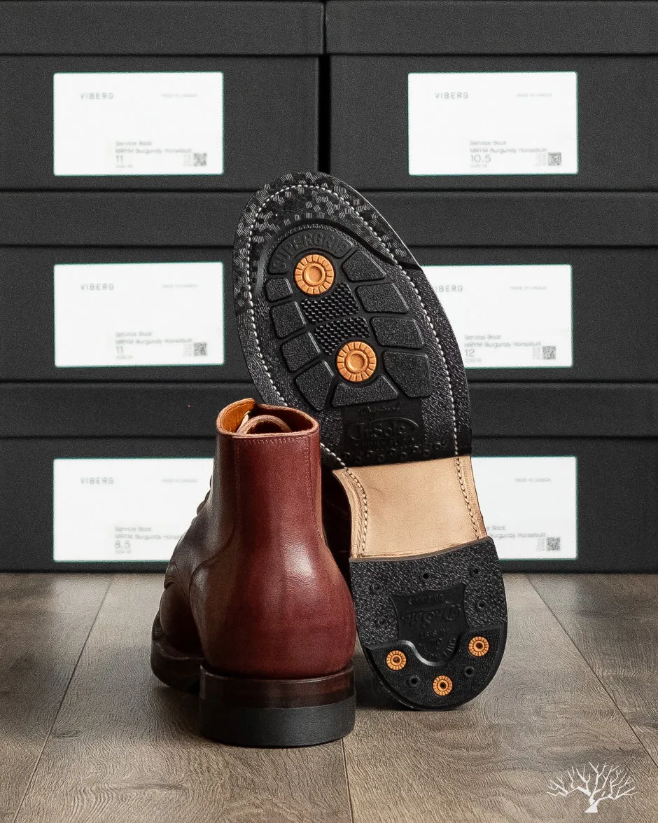Service Boot - Burgundy Lucida Horsebutt - 2030