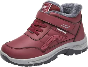 Short Winter Boots for Women Low Heel Ankle Snow Boots Size 9 Wide for Women Womens Winter Booties Wide Calf Snow Boots for Women Winter Shoes for Women Waterproof Wide Snow