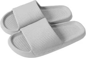 Shower Sandals Bath Slipper Indoor House Pool College Dorm Bathroom Slippers for Men Women Home Slides
