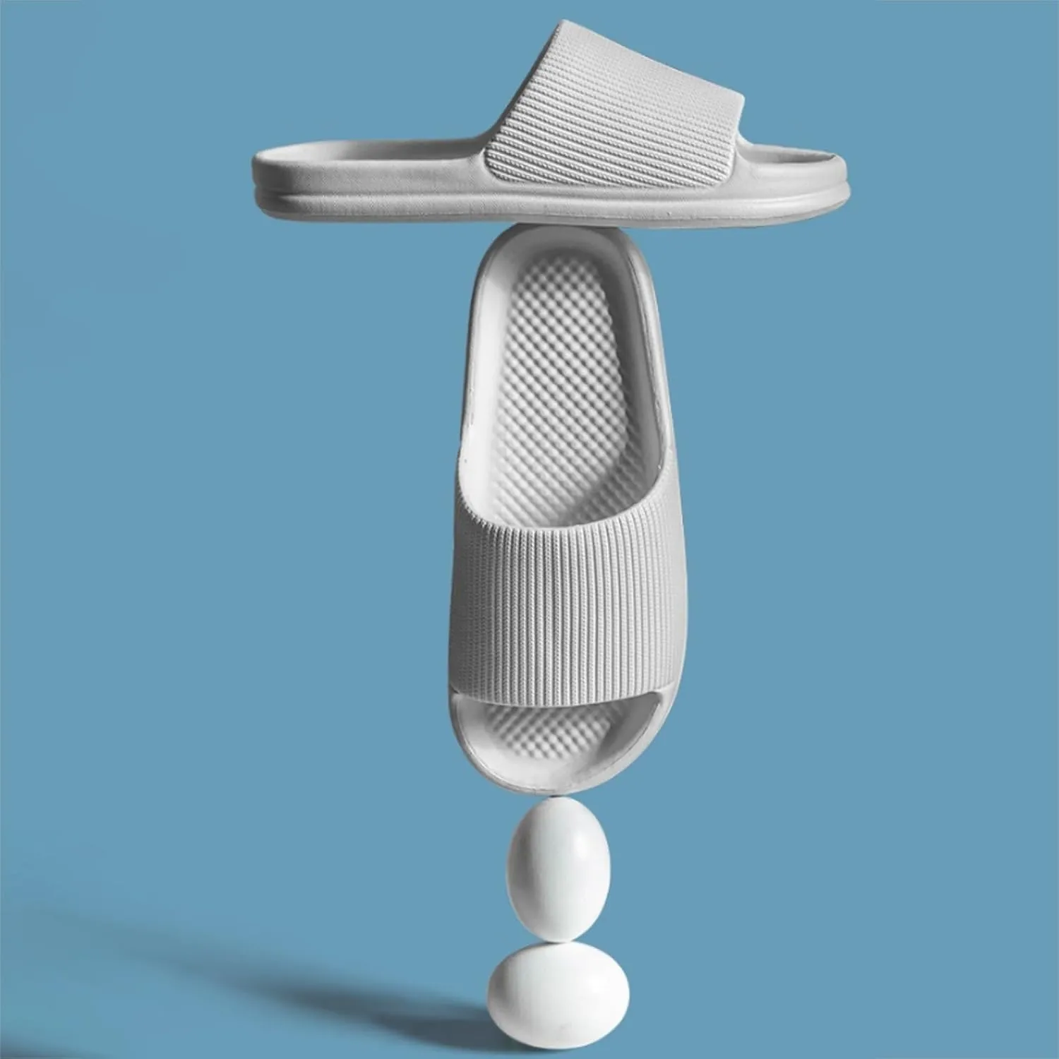 Shower Sandals Bath Slipper Indoor House Pool College Dorm Bathroom Slippers for Men Women Home Slides