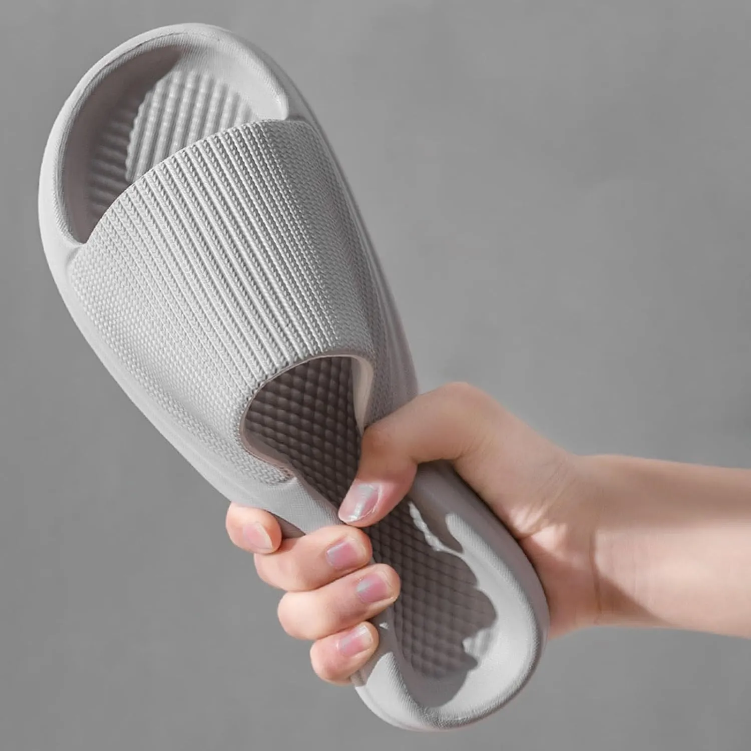 Shower Sandals Bath Slipper Indoor House Pool College Dorm Bathroom Slippers for Men Women Home Slides