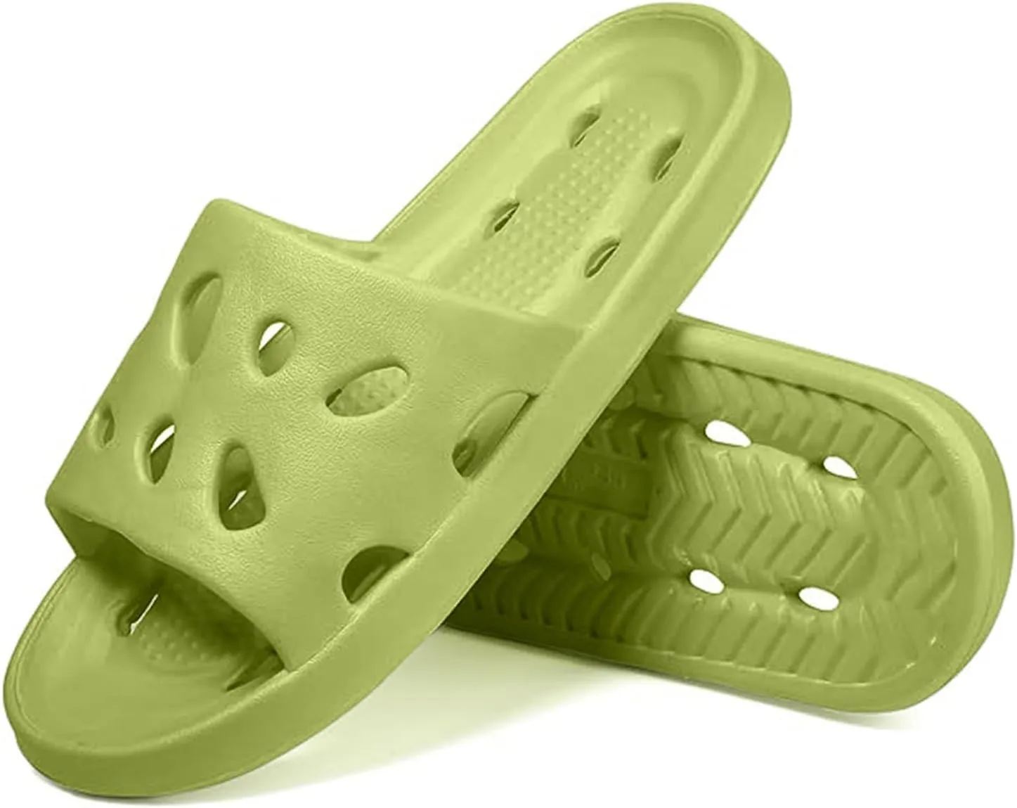Shower Sandals Men's Athletic Outdoor Sandals Slides Non Slip Quick Drying Bathroom Slippers for Women Men