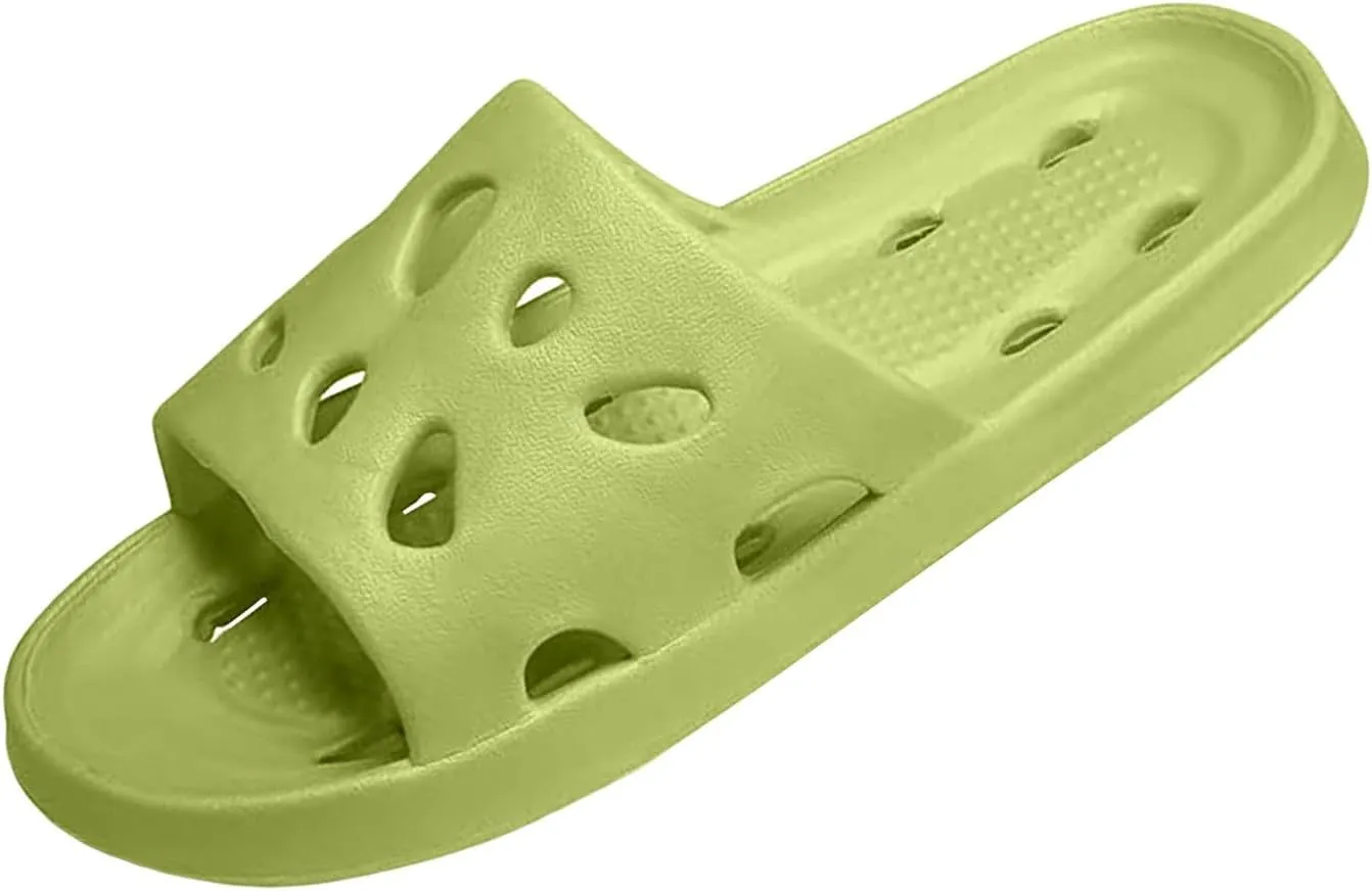 Shower Sandals Men's Athletic Outdoor Sandals Slides Non Slip Quick Drying Bathroom Slippers for Women Men
