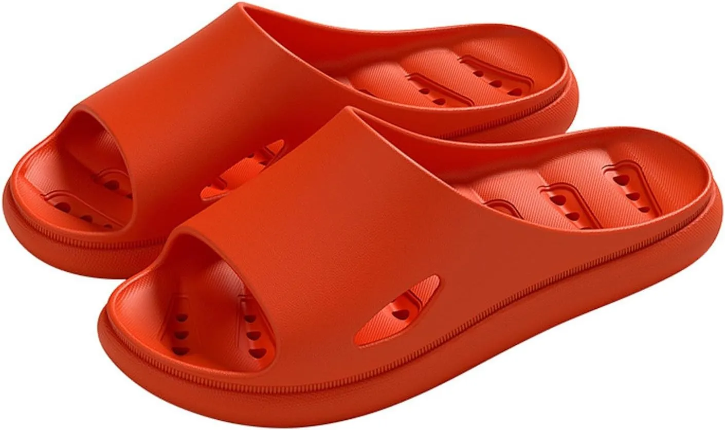 Shower Shoes Shower Slippers for Beach Showers Dorms Outdoor Ultra Comfort Recovery Pillow Slippers Slides