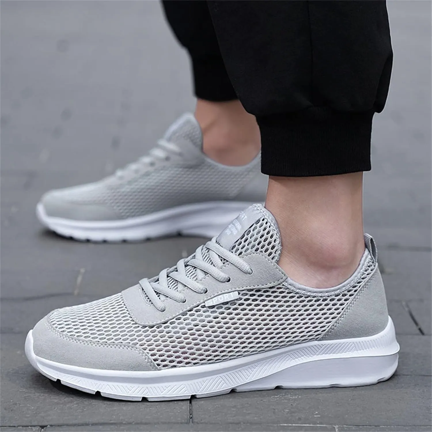 Sneakers for Men Men's New Shoes Men's Mesh Sneakers Lightweight Casual Walking Shoes Walking Shoe Fashion Casual Barefoot Tennis Men