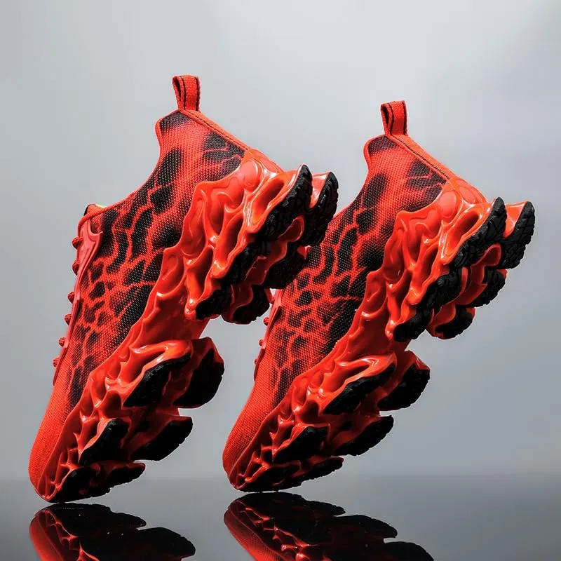 Sneakers for Women Trail Running Shoes Blade Womens Fashion Tennis Women's Athletic Sport Red Yellow Black Size Hiking Shoe Woman