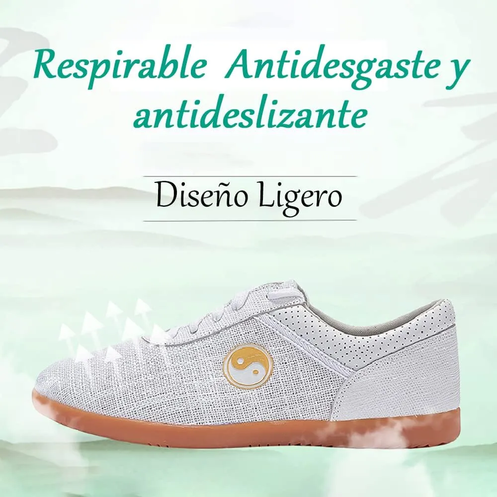 Tai Chi Martial Art Shoes,Suitable for Indoor and Outdoor Martial Arts, Badminton, Parkour, Table Tennis or Casual Street wear,