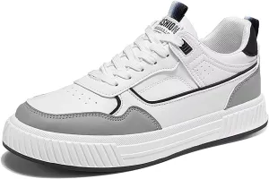 TERBOFIN Men's Walking Skate Shoes Fashion Low-top Casual Sneakers for Men
