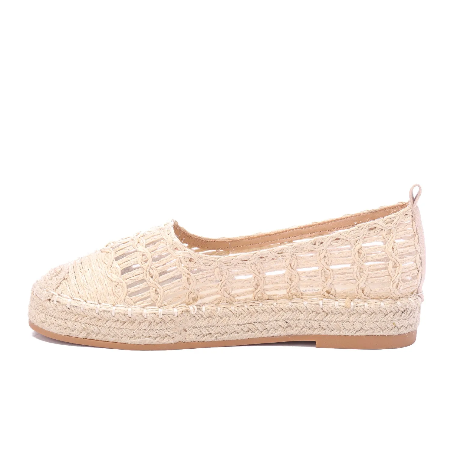 Terra Weave Artisan Espadrille - Beige
